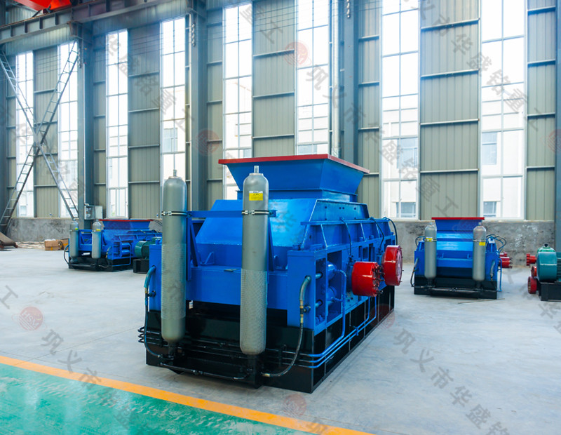 為什么選擇河卵石液壓對輥制砂機進行砂石生產呢？