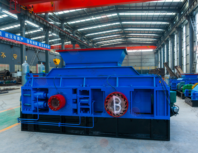 對輥破碎機破碎大理石，大理石破碎機